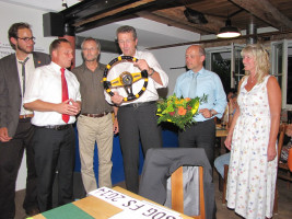 Noch hält Karl-Heinz Gerbl das Lenkrad für Schongau fest in der Hand, aber vielleicht Falk Sluyterman ab 2014