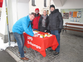 Infostand SPD-Schongau 26.01.2013 III