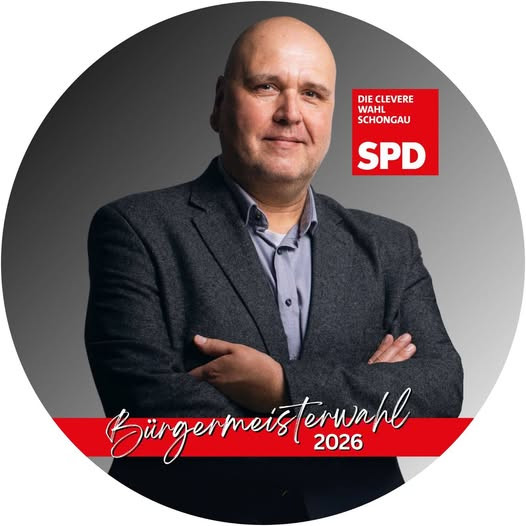 Stefan Konrad - Ihr Bürgermeisterkandidat 2026 der Schongauer SPD