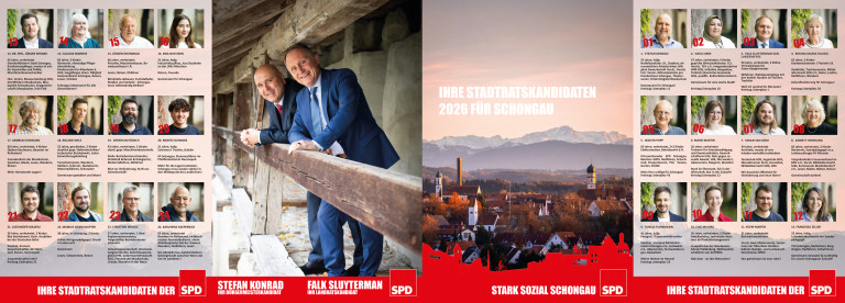 Kandidatenflyer Wahl 2026 Vorderseite