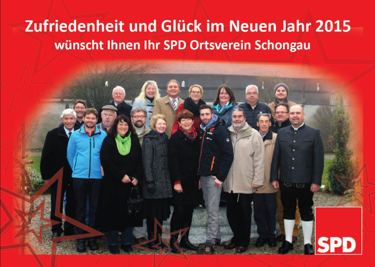 Grußkarte Neujahr 2015