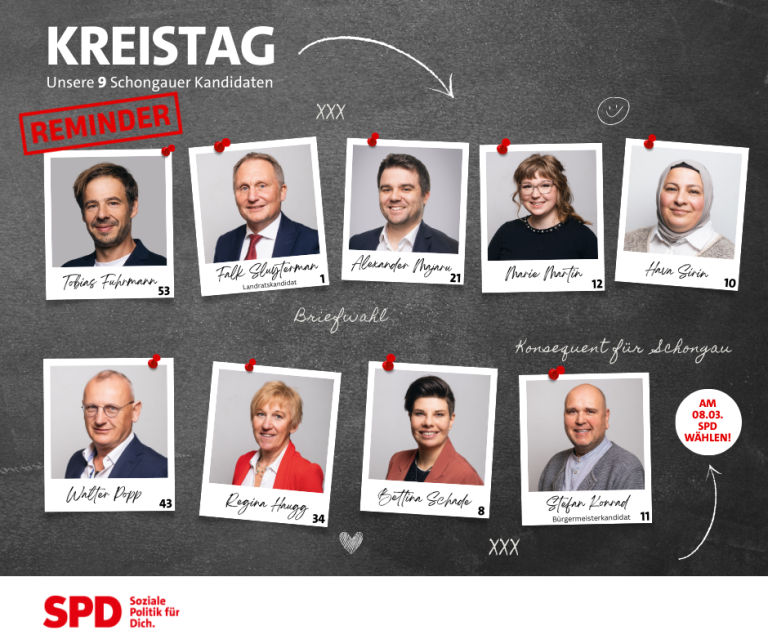 Kreistagskandidaten Schongau